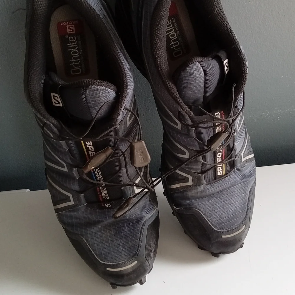 Salomon Speedcross 4 Trail Running Shoes Blue Black‎ Mens 383130